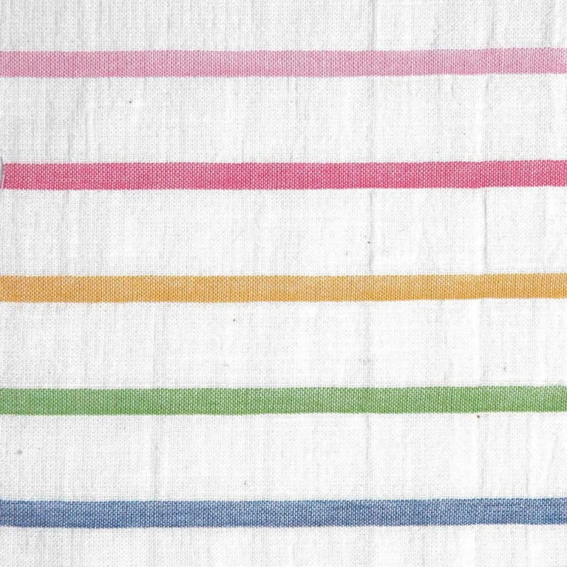 TELA PANAMA RAYAS RAINBOW 25CM