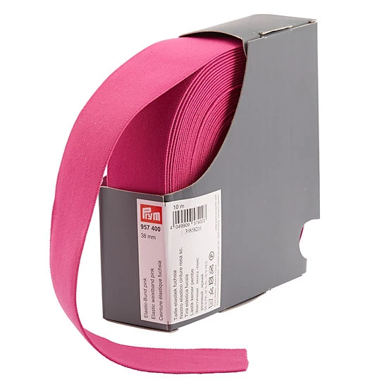 GOMA TEJIDA PRYM ROSA 25CM