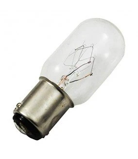 BOMBILLA BAYONETA 15W 22X60