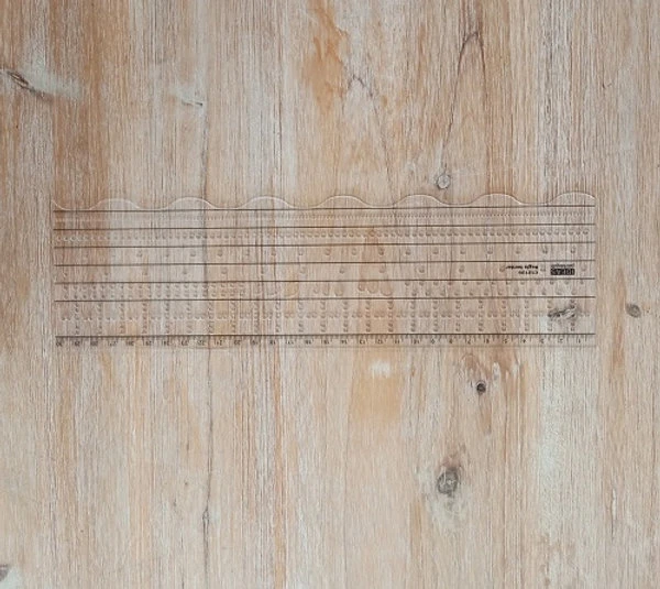 REGLA PARA PUNTOS DE BORDADO