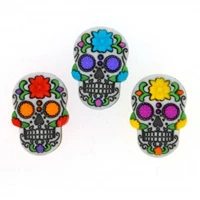 BOTONES DECORATIVOS CALAVERAS