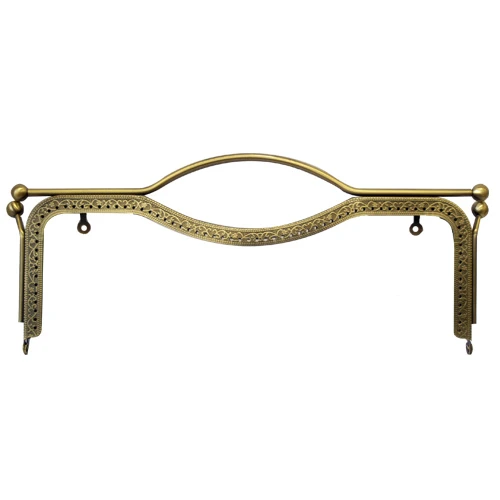 BOQUILLA METÁLICA PARA BOLSOS 27.5X10CM