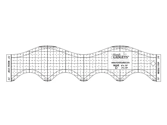 REGLA DE ACOLCHADO HANDI QUILTER