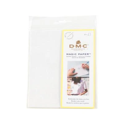 HOJA MÁGICA PARA BORDADO BLANCO DMC