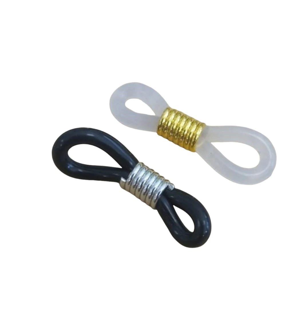 AJUSTADOR DE SILICONA PARA GAFAS NEGRO UNIDAD