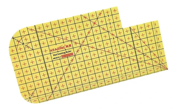 REGLA TÉRMICA CON CORTE L 20X10CM