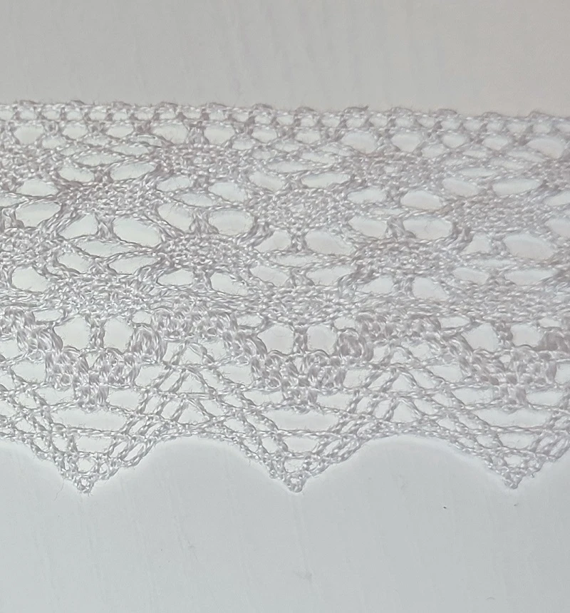 PUNTILLA ALGODÓN 45 MM ANCHO 25CM