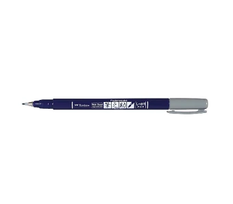 ROTULADOR CALIGRAFÍA FUDENOSUKE TOMBOW GRIS